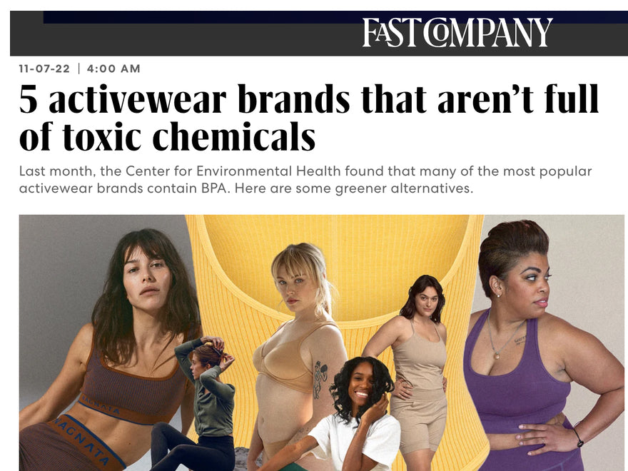 Potentially Harmful Chemicals Found In Sports Bras 